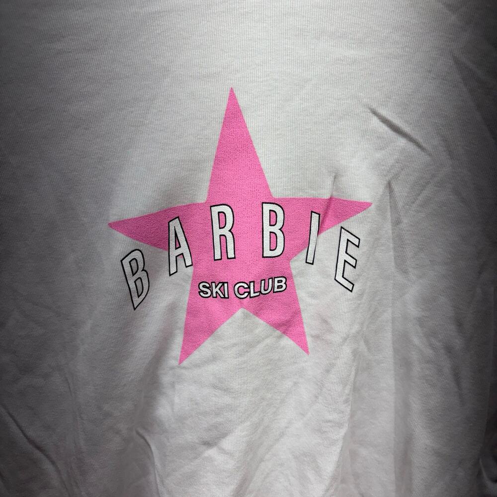 Barbie Ski Club Pacsun Long Sleeve Crop‎ Top - Size L
